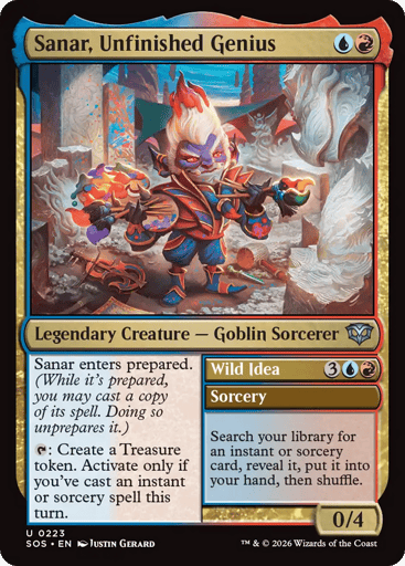 Sanar, Unfinished Genius // Wild Idea