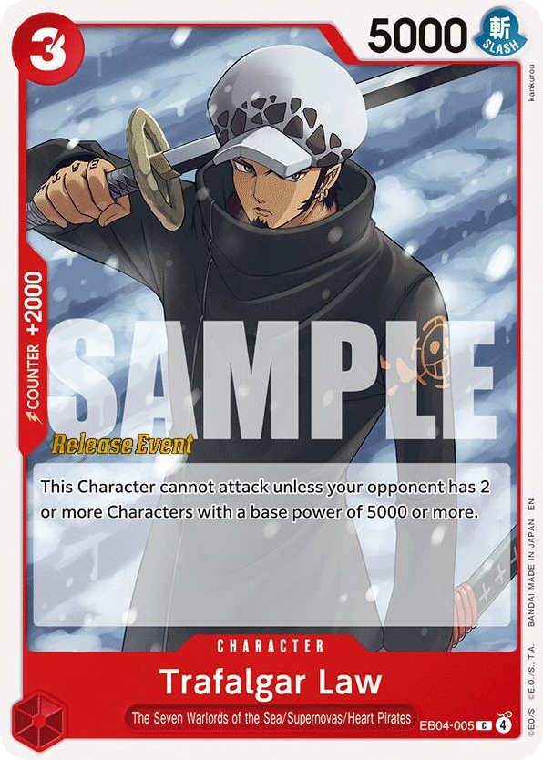 Trafalgar Law (Release Event Stamp)