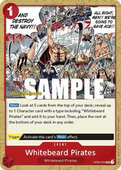 Whitebeard Pirates — Paramount War