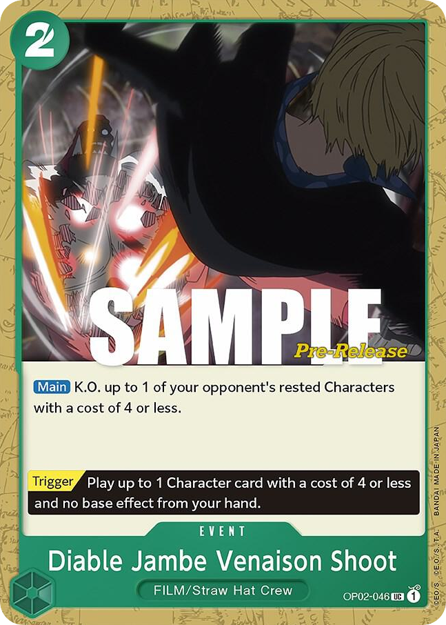 Diable Jambe Venaison Shoot (Pre Release Stamp)