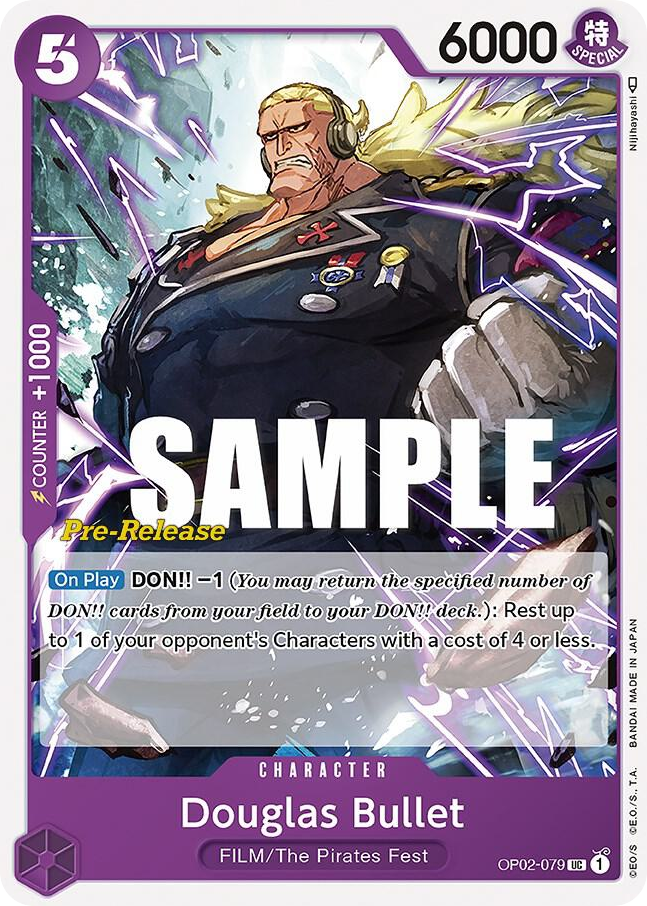 Douglas Bullet (Pre Release Stamp)