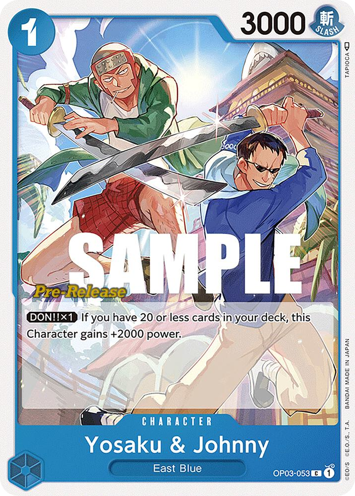 Yosaku & Johnny (Pre Release Stamp)