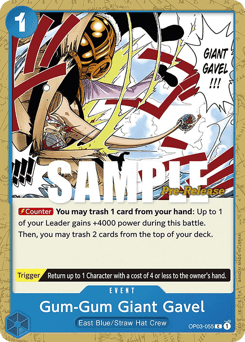 Gum-Gum Giant Gavel