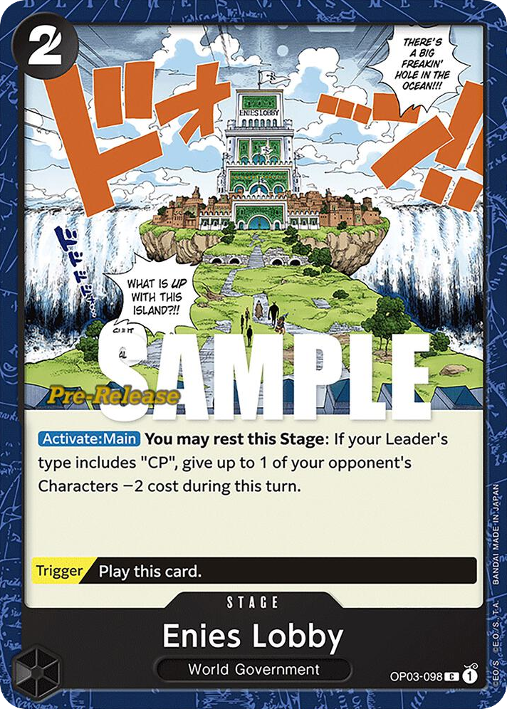 Enies Lobby (Pre Release Stamp)