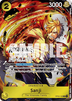Sanji — Pillars of Strength