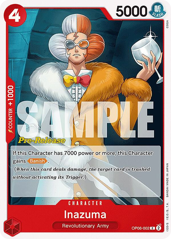 Inazuma (Pre Release Stamp)