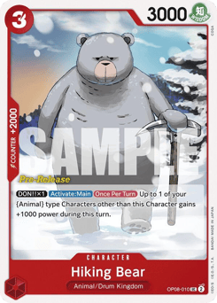 Hiking Bear