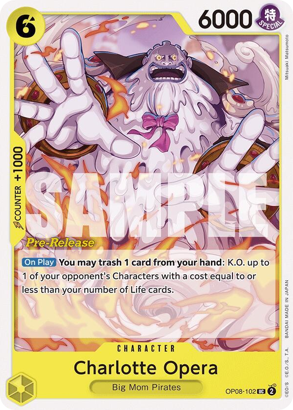 Charlotte Opera (Pre Release Stamp)