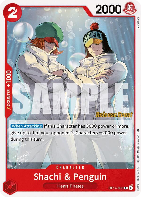 Shachi & Penguin (Release Event Stamp)