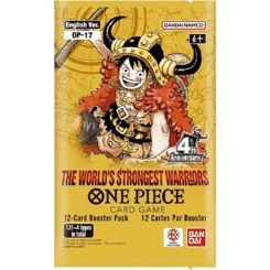 The World's Strongest Warriors Booster Pack card artwork
