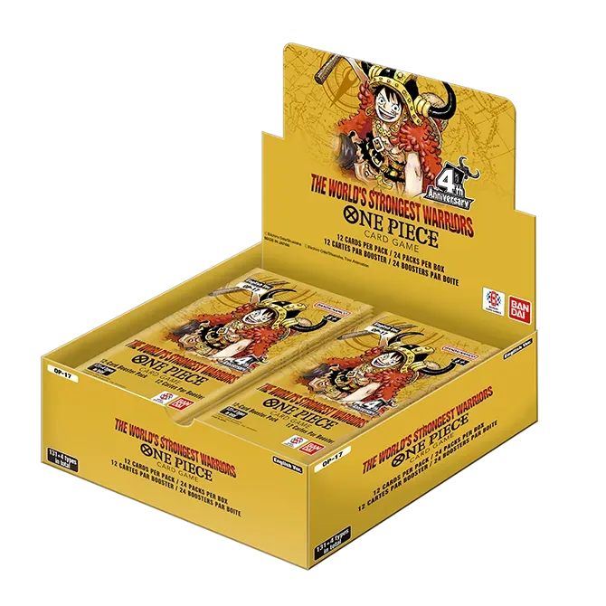 The World's Strongest Warriors Booster Box