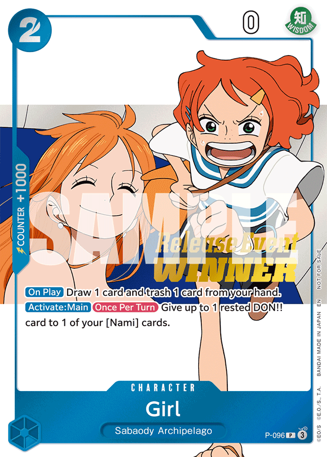 Girl (Release Event Winner Stamp)