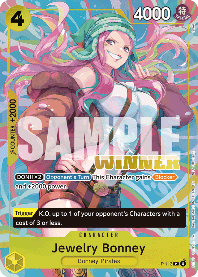 Jewelry Bonney (Winner Stamp)