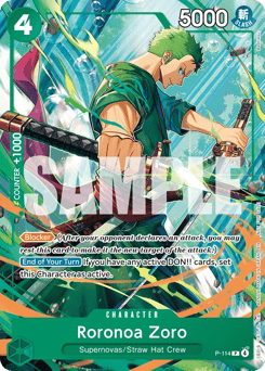 Roronoa Zoro Promos card price