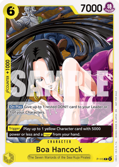Boa Hancock Promos card price