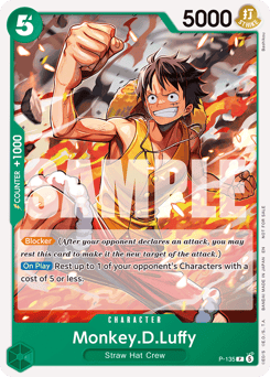 Monkey.D.Luffy Promos card