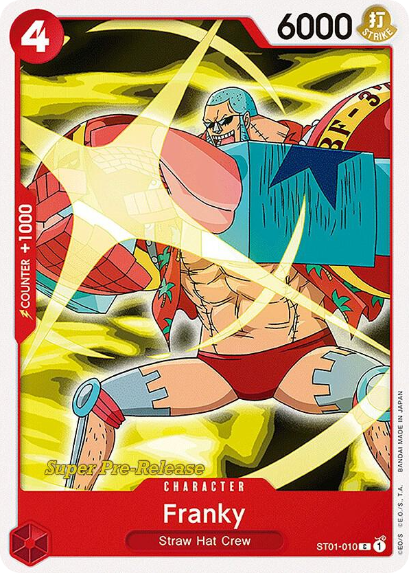 Franky (Super Pre Release Stamp)