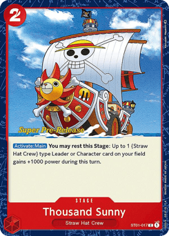Thousand Sunny — Straw Hat Crew