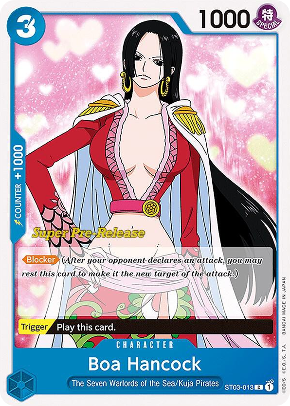 Boa Hancock (Super Pre Release Stamp)
