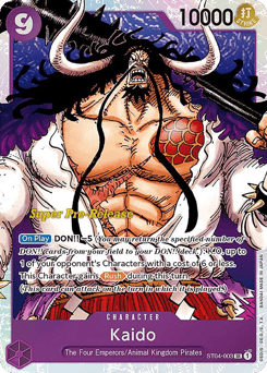Kaido (Super Pre Release Stamp)