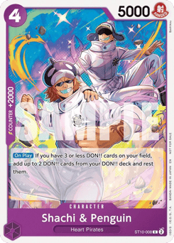 Shachi & Penguin — Ultra Deck: The Three Captains
