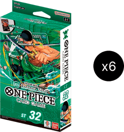 Starter Deck 32: GREEN Roronoa Zoro Display card artwork
