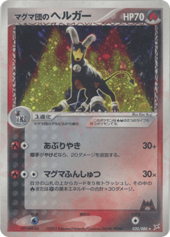 Team Magma's Houndoom