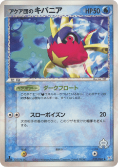 Team Aqua's Carvanha