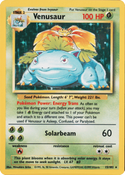 Venusaur 15/102