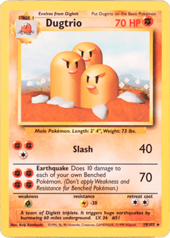 Dugtrio 19/102