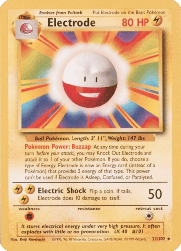 Electrode 21/102 from Base Set