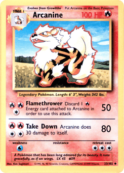 Arcanine 23/102