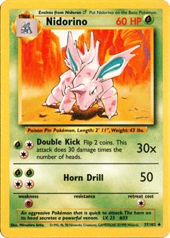 Nidorino 37/102