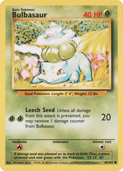 Bulbasaur 44/102