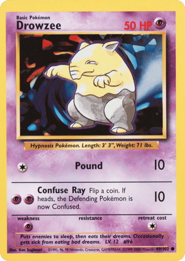 Drowzee 49/102 from Base Set