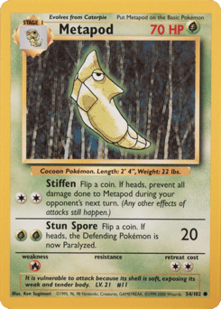 Metapod 54/102