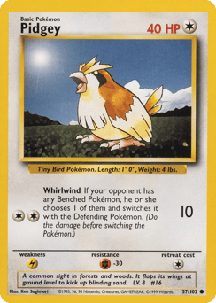 Pidgey 57/102