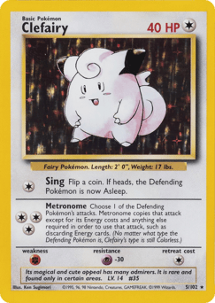Clefairy 5/102