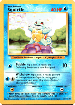 Squirtle 63/102
