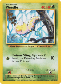 Weedle 69/102