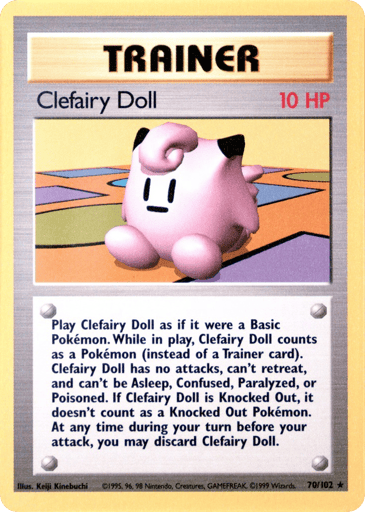 Clefairy Doll 70/102 from Base Set