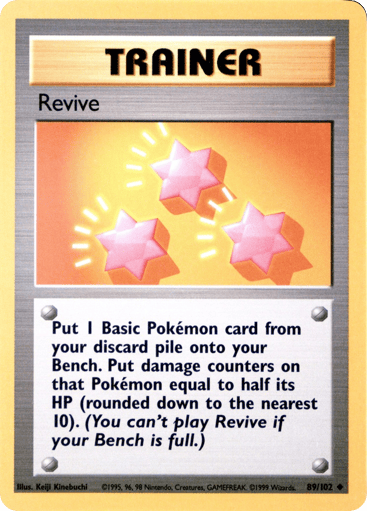 Revive 89/102 from Base Set