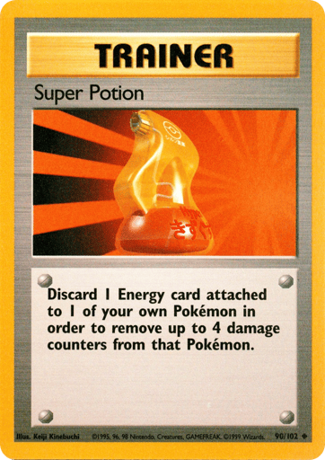 Super Potion 90/102 from Base Set