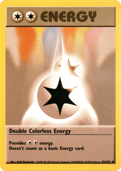 Double Colorless Energy 96/102