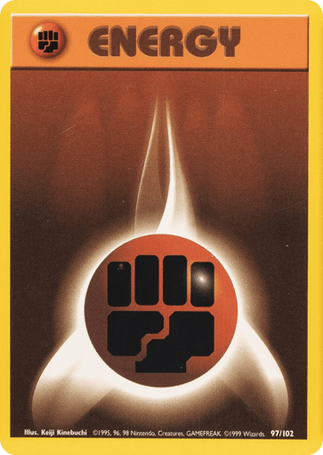 Fighting Energy 97/102 from Base Set