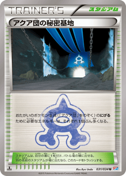 Team Aqua's Secret Base