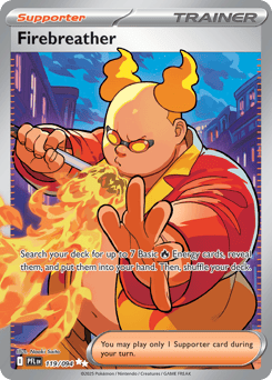 Firebreather #119 from Pokemon Phantasmal Flames