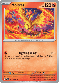 Moltres #14 from Pokemon Phantasmal Flames