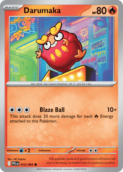 Darumaka #15 from Pokemon Phantasmal Flames