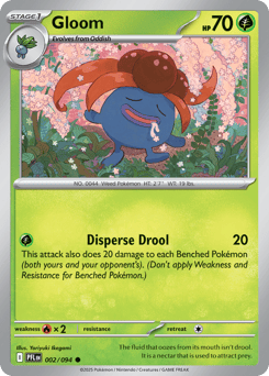 Gloom #2 from Pokemon Phantasmal Flames